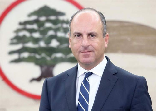 ministro libanés de Asuntos Sociales, Pierre Bou Assi El presidente de Líbano advierte de los peligros de la drogadicción